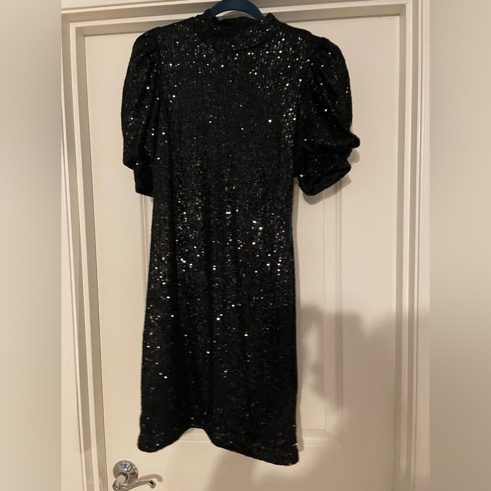 Holiday Dress-all over sequence Joie dress-worn once!